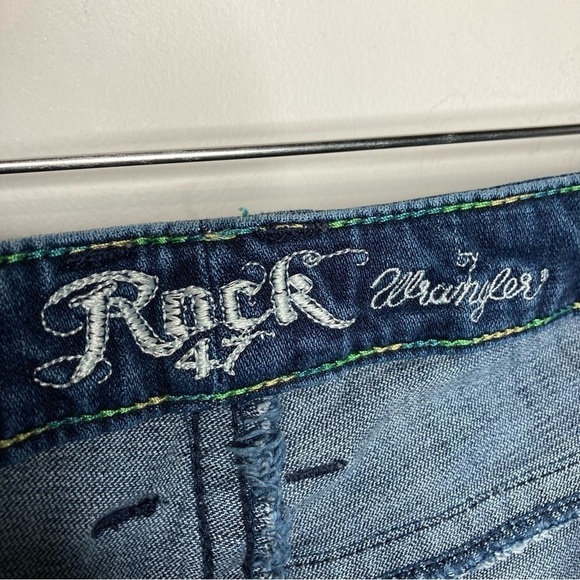Rock by Wrangler Y2K Ultra low Rise Jeans Size 32 x 36 - Picture 7 of 11